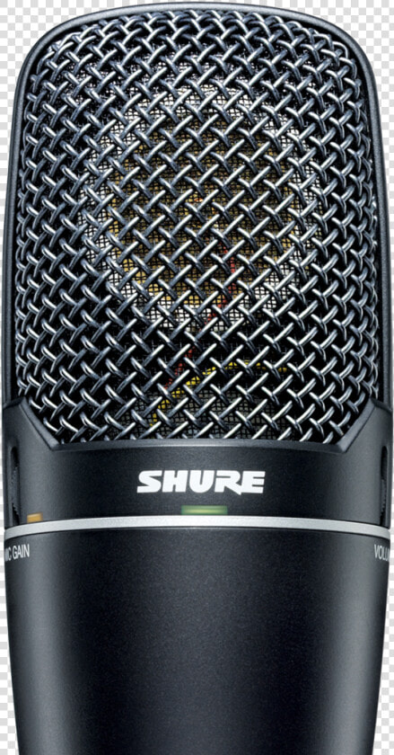 Shure Condenser Vocal Mic  HD Png DownloadTransparent PNG