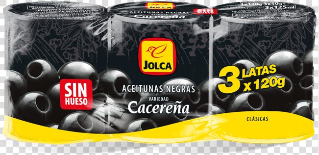 Aceituna Negra 3x120g De Jolca   Grape  HD Png DownloadTransparent PNG