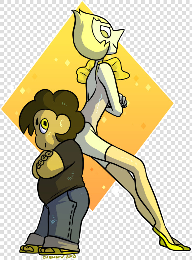 Steven Art pearl  su Персонажи yellow Pearl blue Pearl white   Son Of Yellow Diamond  HD Png DownloadTransparent PNG