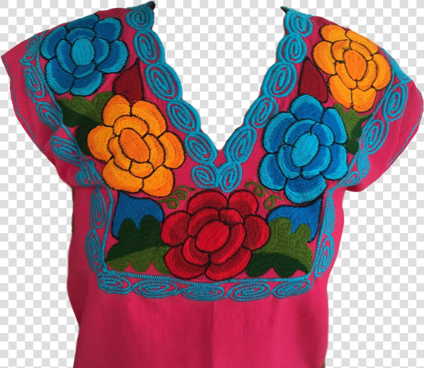 Blouse   Png Download   Mexican Floral Shirt  Transparent PngTransparent PNG