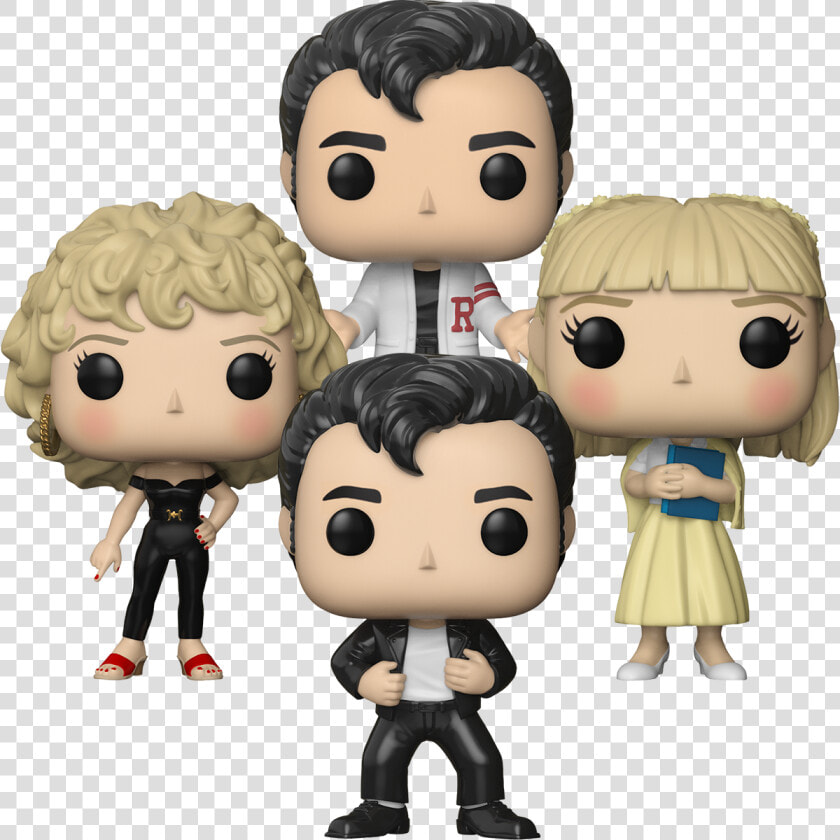 Reprise Pop Vinyl Bundle   Funko Pop Danny Zuko  HD Png DownloadTransparent PNG