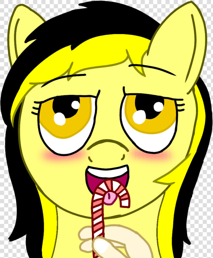 Anonymous Artist  Blushing  Candy  Candy Cane  Christmas   HD Png DownloadTransparent PNG