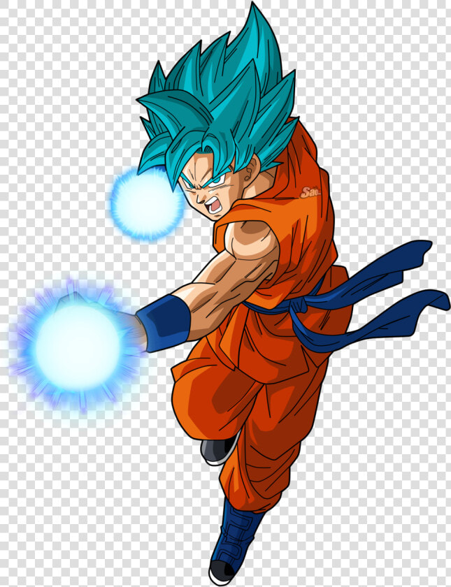 Goku Ssj Dios Azul Png  Transparent PngTransparent PNG