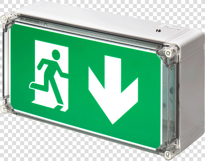 Wp Exit Box Weatherproof Emergency Exit Box Product   Weatherproof Emergency Exit Signs  HD Png DownloadTransparent PNG