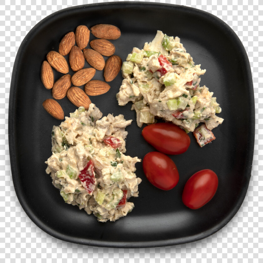 Chicken Salad Protein Pack   Scrambled Eggs  HD Png DownloadTransparent PNG