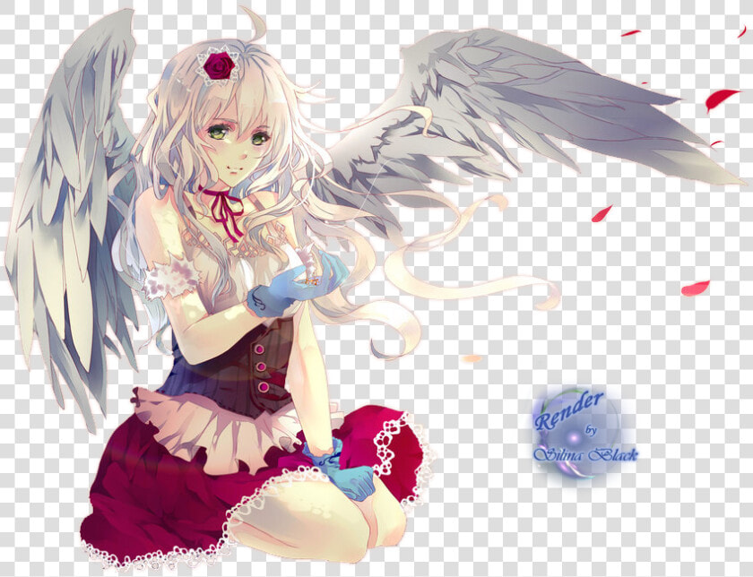 Angel Anime Png   Beautiful Anime Angel Girl  Transparent PngTransparent PNG