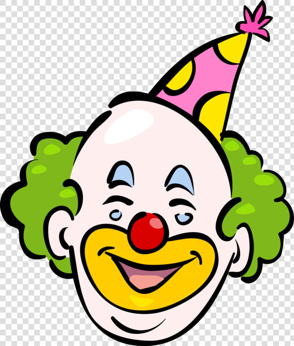 Transparent Clown Faces Clipart   Transparent Clown Head  HD Png DownloadTransparent PNG