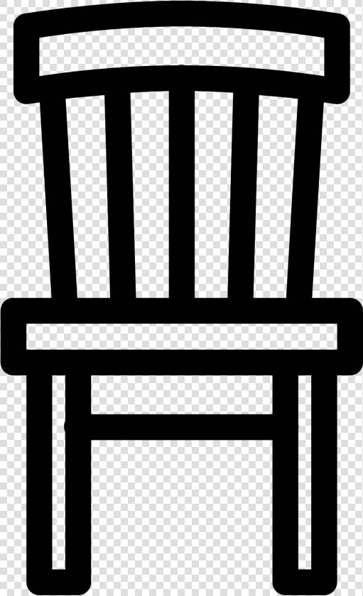 Clipart Chair Top View   Chair Png Black And White  Transparent PngTransparent PNG