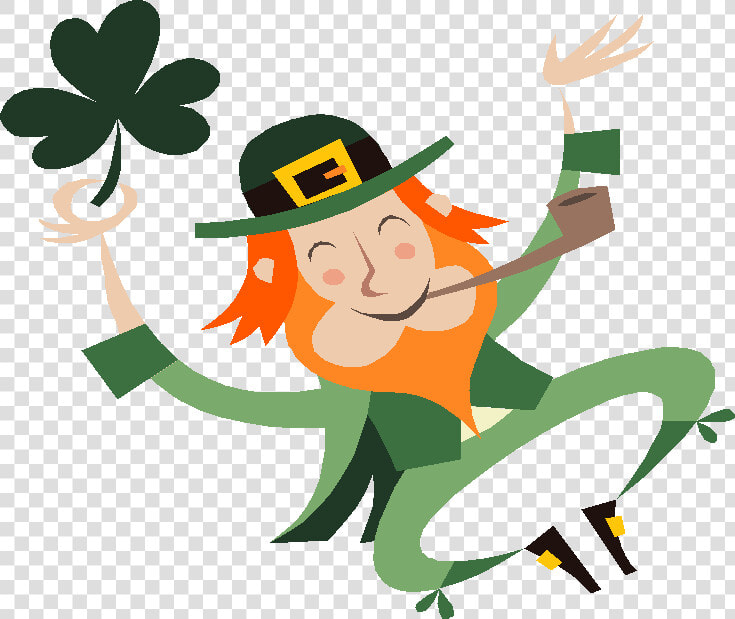 Leprechaun With Pot Of Gold Transparent Clip Art Image   St Patrick  39 s Day  HD Png DownloadTransparent PNG