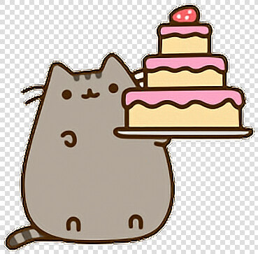  felizcumpleaños  cumpleaños  happybirthday  birthday   Transparent Background Pusheen Gif  HD Png DownloadTransparent PNG