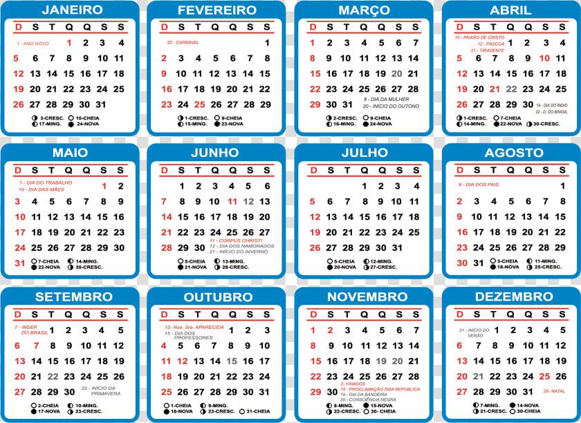 Calendário 2020 Para Imprimir  HD Png DownloadTransparent PNG