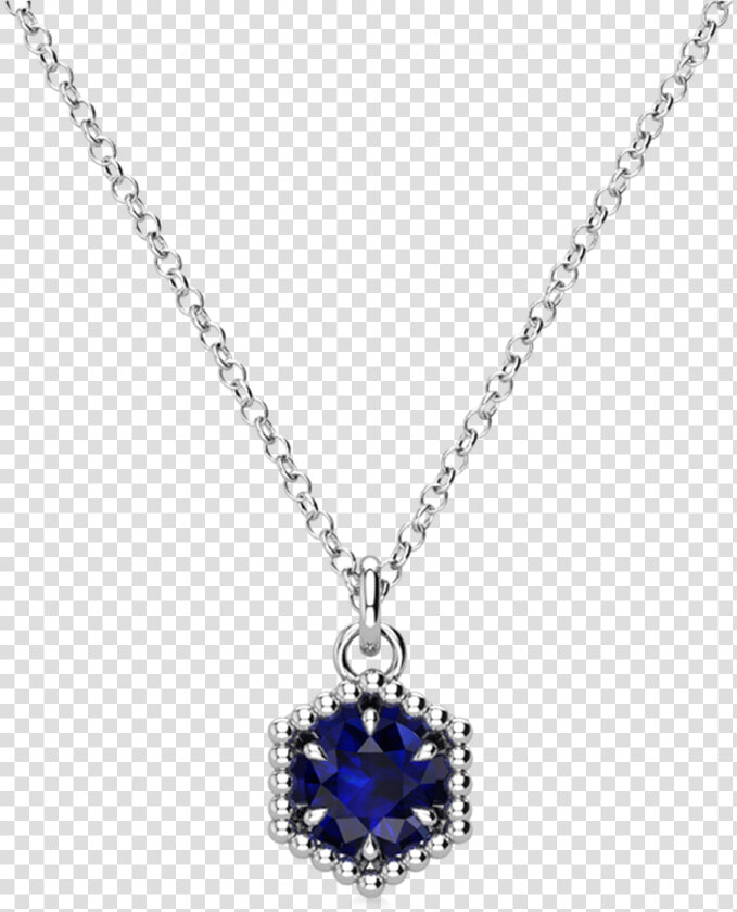 Loie Petite 14kw Sapphire Necklace   Necklace  HD Png DownloadTransparent PNG