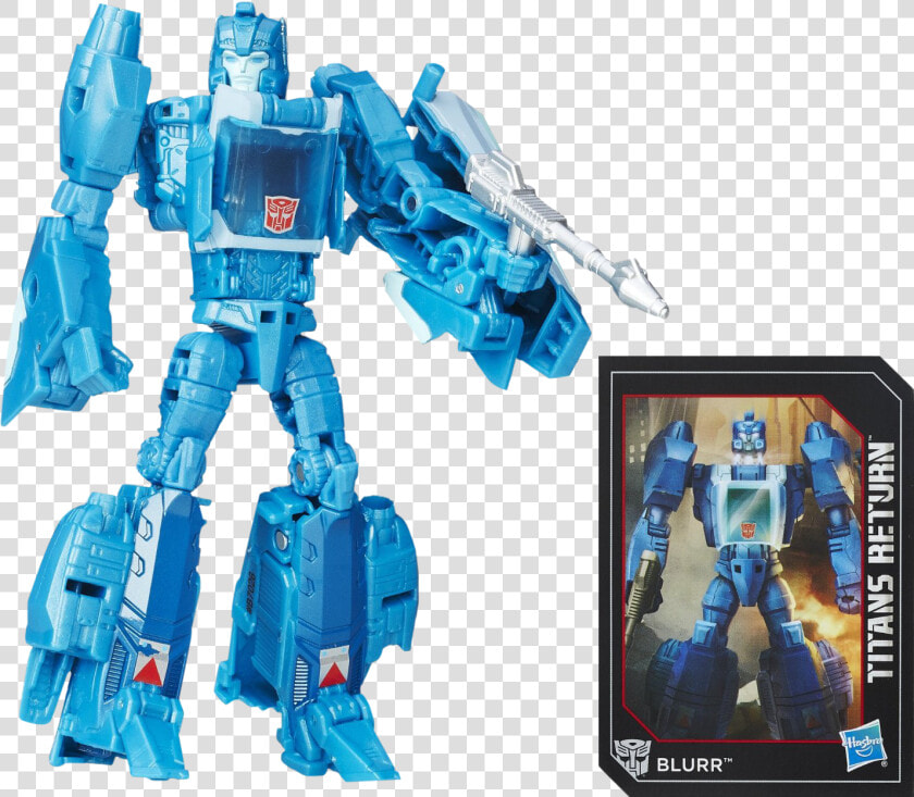 Blurr 6” Action Figure   Transformers Titans Return Blurr  HD Png DownloadTransparent PNG