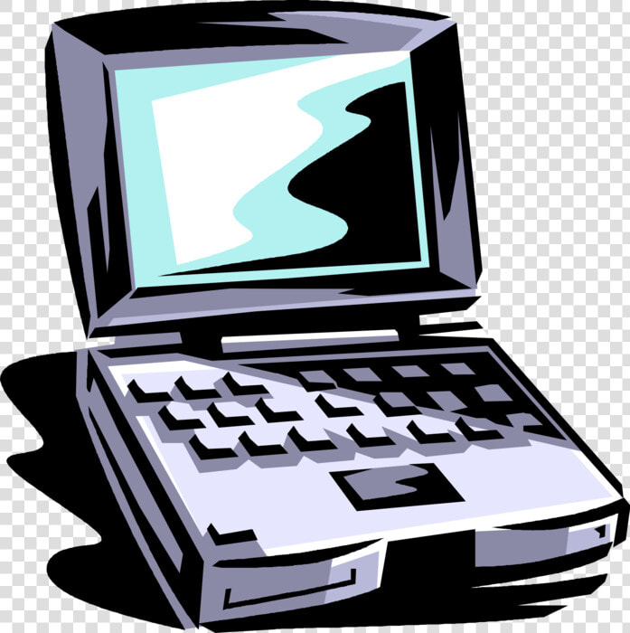 Vector Illustration Of Laptop Or Notebook Portable   Netbook  HD Png DownloadTransparent PNG