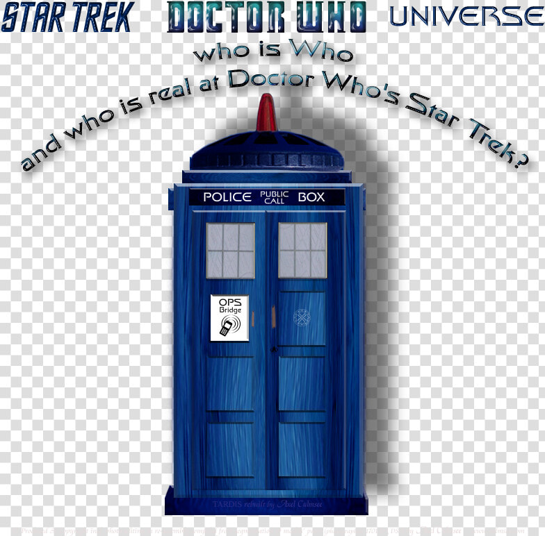 Doctor Who Tardis Rebuilt Who Is Real   Star Trek 2009  HD Png DownloadTransparent PNG