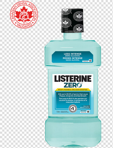 Listerine Zero®   Listerine Mouthwash Zero  HD Png DownloadTransparent PNG