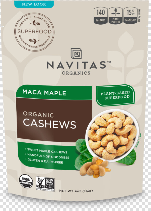 Navitas Naturals Superfood Plus Cashews Goji Basil  HD Png DownloadTransparent PNG