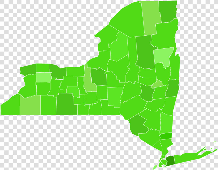 New York Remediation Services   New York Governor Election Results By County  HD Png DownloadTransparent PNG