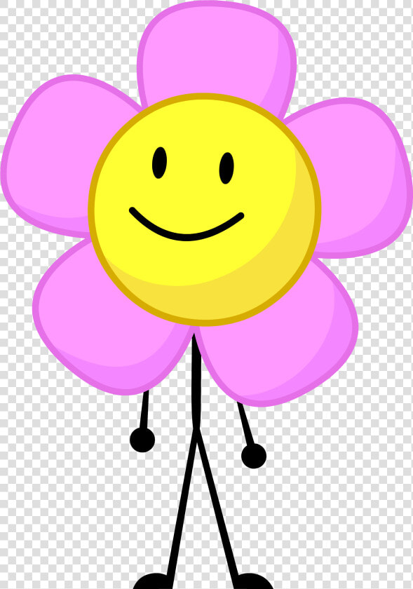 Happy Battle For Dream Island Flower   Png Download   Battle For Dream Island Flower  Transparent PngTransparent PNG