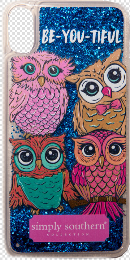 Owl Blue Glitter Phone Case Class Lazyload Lazyload  HD Png DownloadTransparent PNG