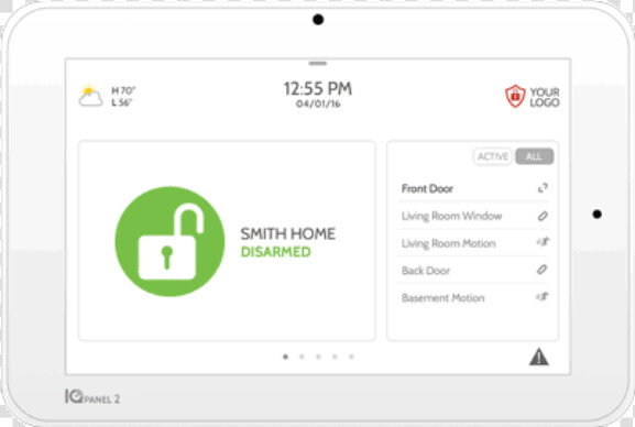 Qolsys Iq Panel 2  HD Png DownloadTransparent PNG