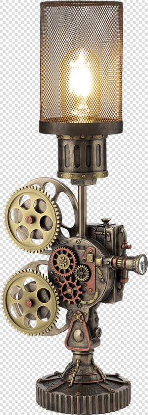 Steampunk Projector Lamp   Sconce  HD Png DownloadTransparent PNG