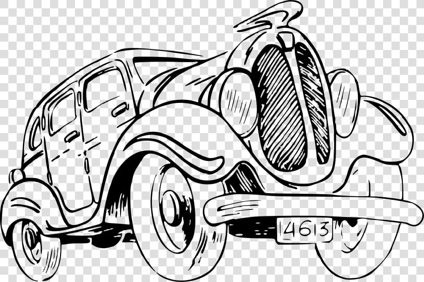 Car 12 Clip Arts   Antique Car  HD Png DownloadTransparent PNG