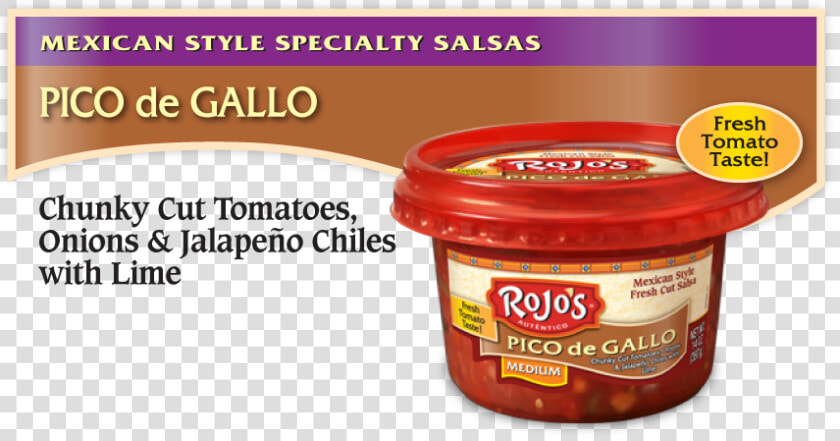 Ss picodegallo   Rojo Salsa Restaurant Style  HD Png DownloadTransparent PNG