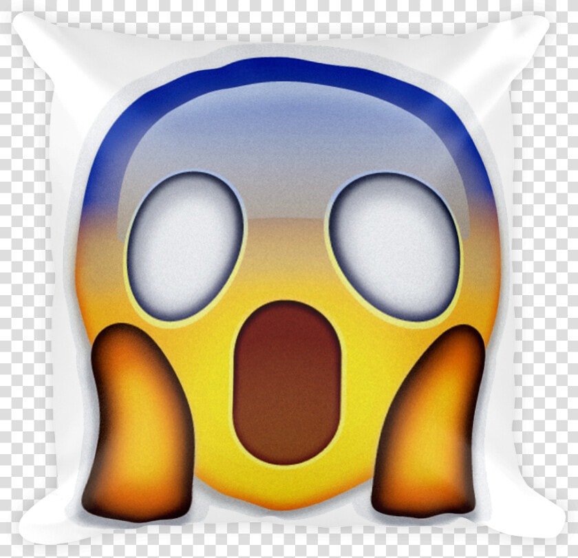 Face Screaming In Fear   Throw Pillow  HD Png DownloadTransparent PNG