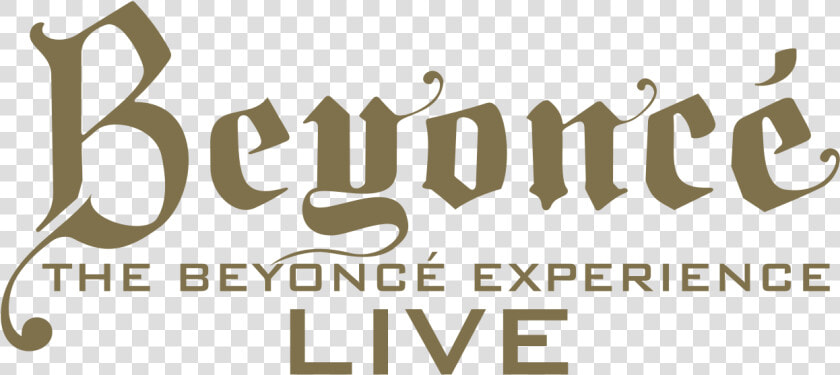 Beyoncé The Beyonce Experience Logo Png  Transparent PngTransparent PNG