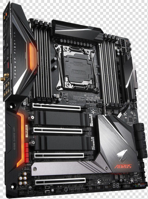 Gigabyte X299x Aorus Xtreme Waterforce  HD Png DownloadTransparent PNG