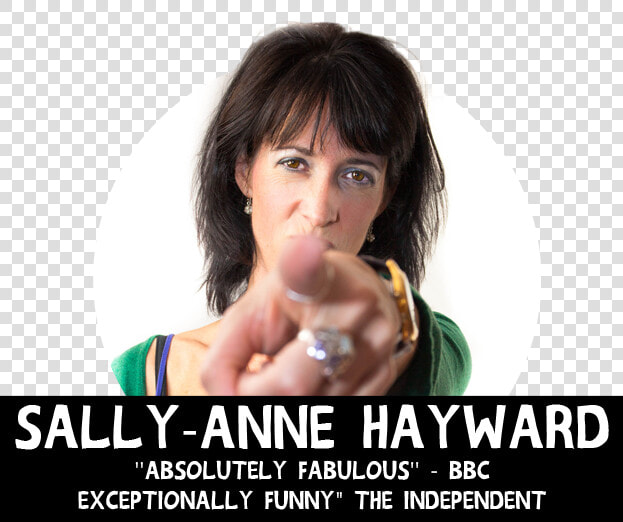 Sifcomedians 0015 Sally Anne Hayward Absolutely Fabulous  HD Png DownloadTransparent PNG