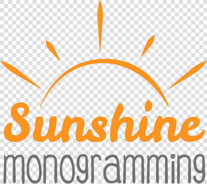 Logo Design For Sunshine Monogramming  With Handwritten   Stylisted  HD Png DownloadTransparent PNG