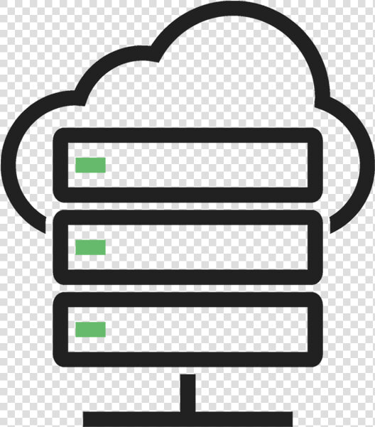 Transparent Cloud Vector Png   Cloud Server Icon Png  Png DownloadTransparent PNG