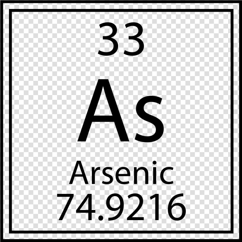 Arsenic Detection   Arsenic Symbol Periodic Table  HD Png DownloadTransparent PNG