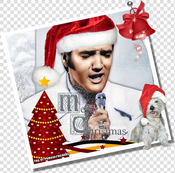 Elvis Presley Christmas Photo Mchristmas   Png Download  Transparent PngTransparent PNG