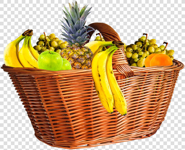 Transparent Fruit Basket Clipart   Fruit Basket Png  Png DownloadTransparent PNG