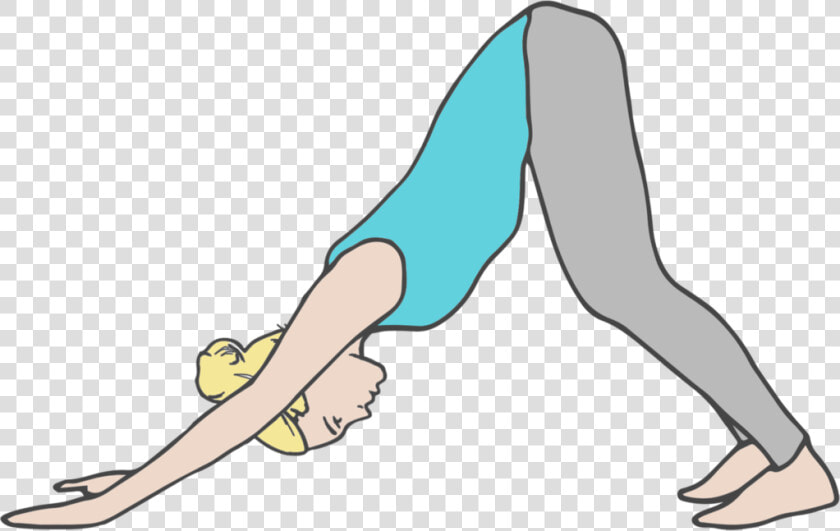 Downward Facing Dog   Stretching  HD Png DownloadTransparent PNG