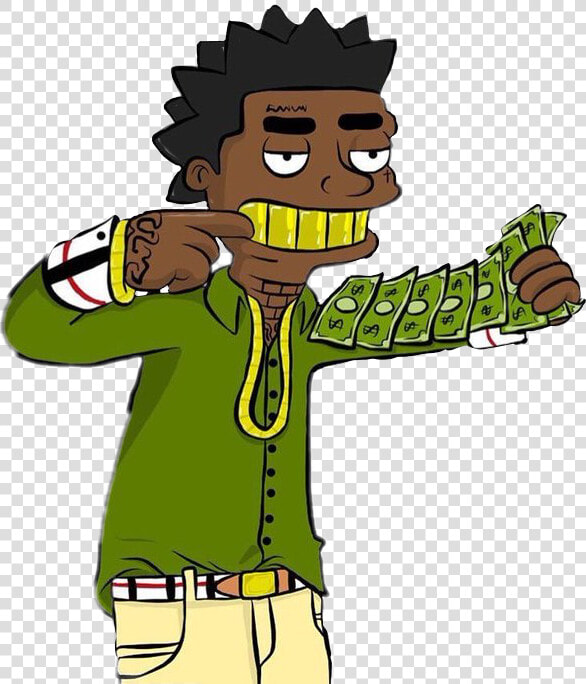 Cash Kodak Kodakblack Rap Trapmusic Rapper Hiphop Carto   Kodak Black Cartoon Png  Transparent PngTransparent PNG