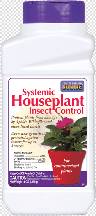 Systemic Houseplant Insect Control   Bonide Systemic Houseplant Insect Control  HD Png DownloadTransparent PNG