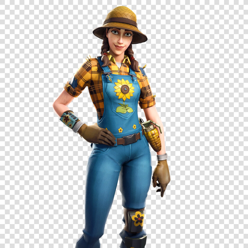 Skin Romashka Sunflower Fortnajt Fortnite   Sunflower Fortnite  HD Png DownloadTransparent PNG