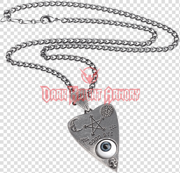 Alchemy Planchette Pendant Eye Ouija Board Necklace   Anello Ouija  HD Png DownloadTransparent PNG