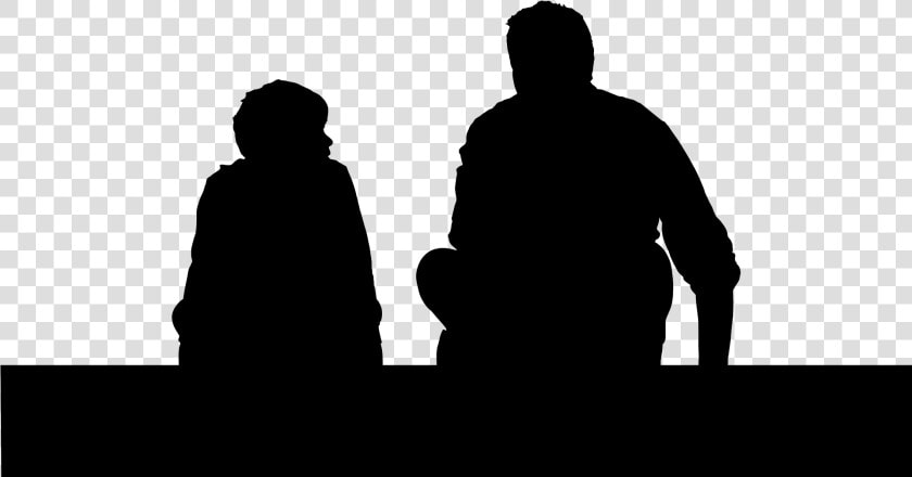 Father Son Child Silhouette Clip Art   Father And Son Silhouette Png  Transparent PngTransparent PNG