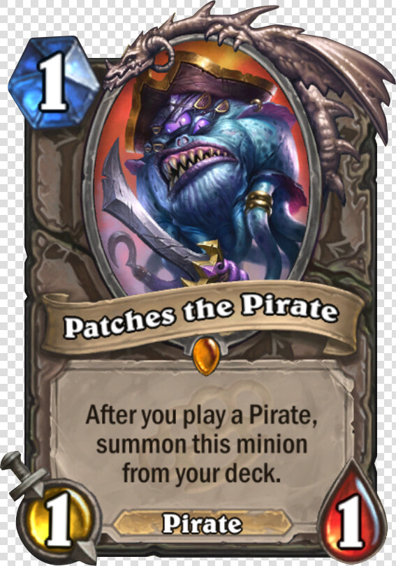 1 Mana Pirate Hearthstone  HD Png DownloadTransparent PNG