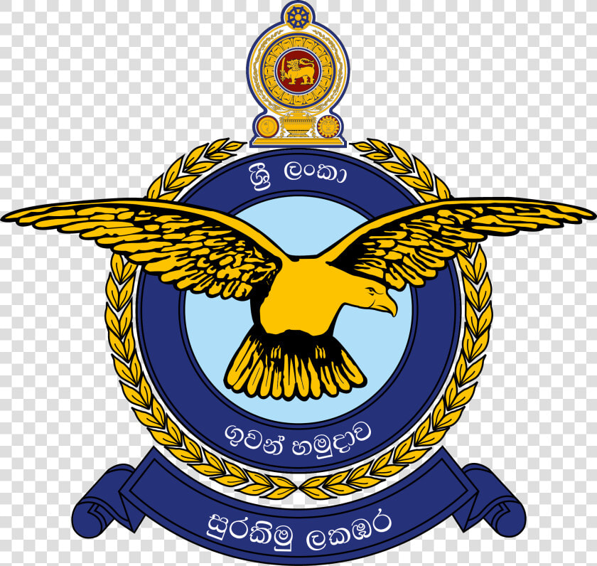 Badge Of The Sri Lanka Air Force   Sri Lanka Air Force Logo  HD Png DownloadTransparent PNG