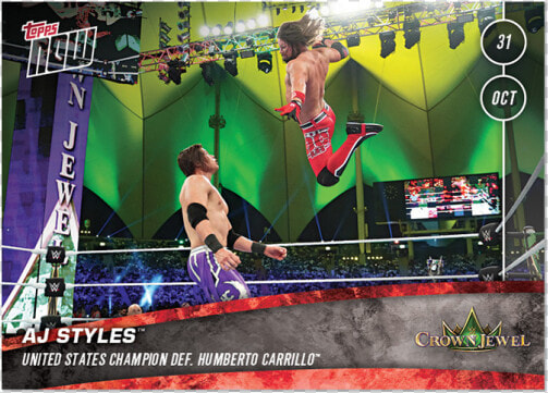 Wwe Topps Now® Card  HD Png DownloadTransparent PNG