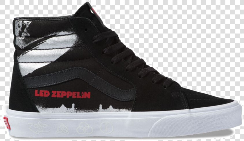 Transparent White Vans Png   Led Zeppelin Vans Shoes  Png DownloadTransparent PNG