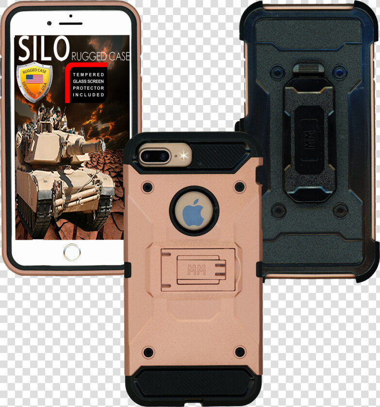 Iphone 8 Plus 7 Plus 6 Plus 6s Plus Mm Silo Rugged   Iphone  HD Png DownloadTransparent PNG