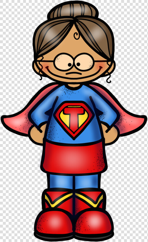 Super Thank You Teacher Clipart   Png Download   Super Hero Teacher Clip Art  Transparent PngTransparent PNG