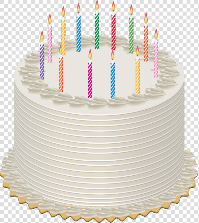 Transparent Birthday Candles Png   Birthday Cake With 13 Candles  Png DownloadTransparent PNG